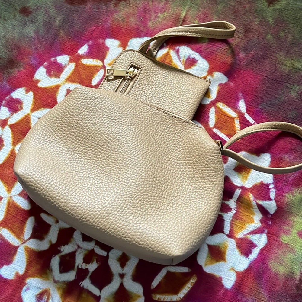 Matching wristlet small clutch and wallet